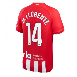 Atletico Madrid Marcos Llorente #14 Koszulka Podstawowych 2023-24 Krótki Rękaw